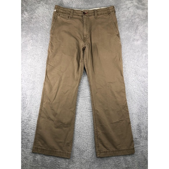 Levi's Other - Y2K Levis Pants Men 35x30 (Tag 34x30) Brown Tab Twills Loose Boot Cut Distressed